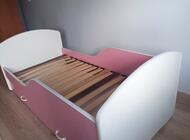 Grajewo ogłoszenia: Łóżko dziecięce 165×85 z szufladą 2 listwy pod materac... - zdjęcie