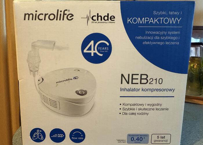 Grajewo ogłoszenia: sprzedam inhalator prawie nieużywany.