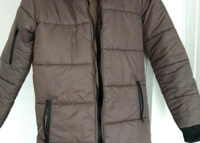 Grajewo ogłoszenia: Sprzedam nową kurtkę,płaszcz zimowy,kolor  brązowy,rozm. 38/40