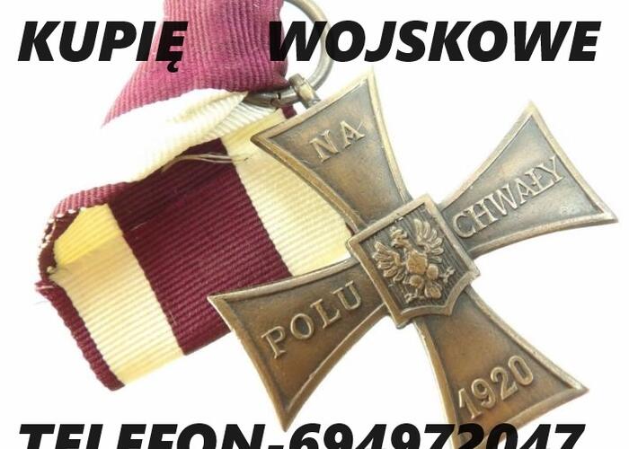 Grajewo ogłoszenia: Kupię stare wojskowe odznaki, odznaczenia, medale,...